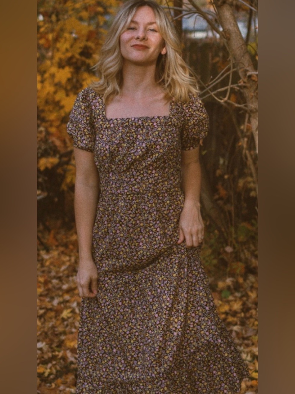 Free people heartlands midi dress